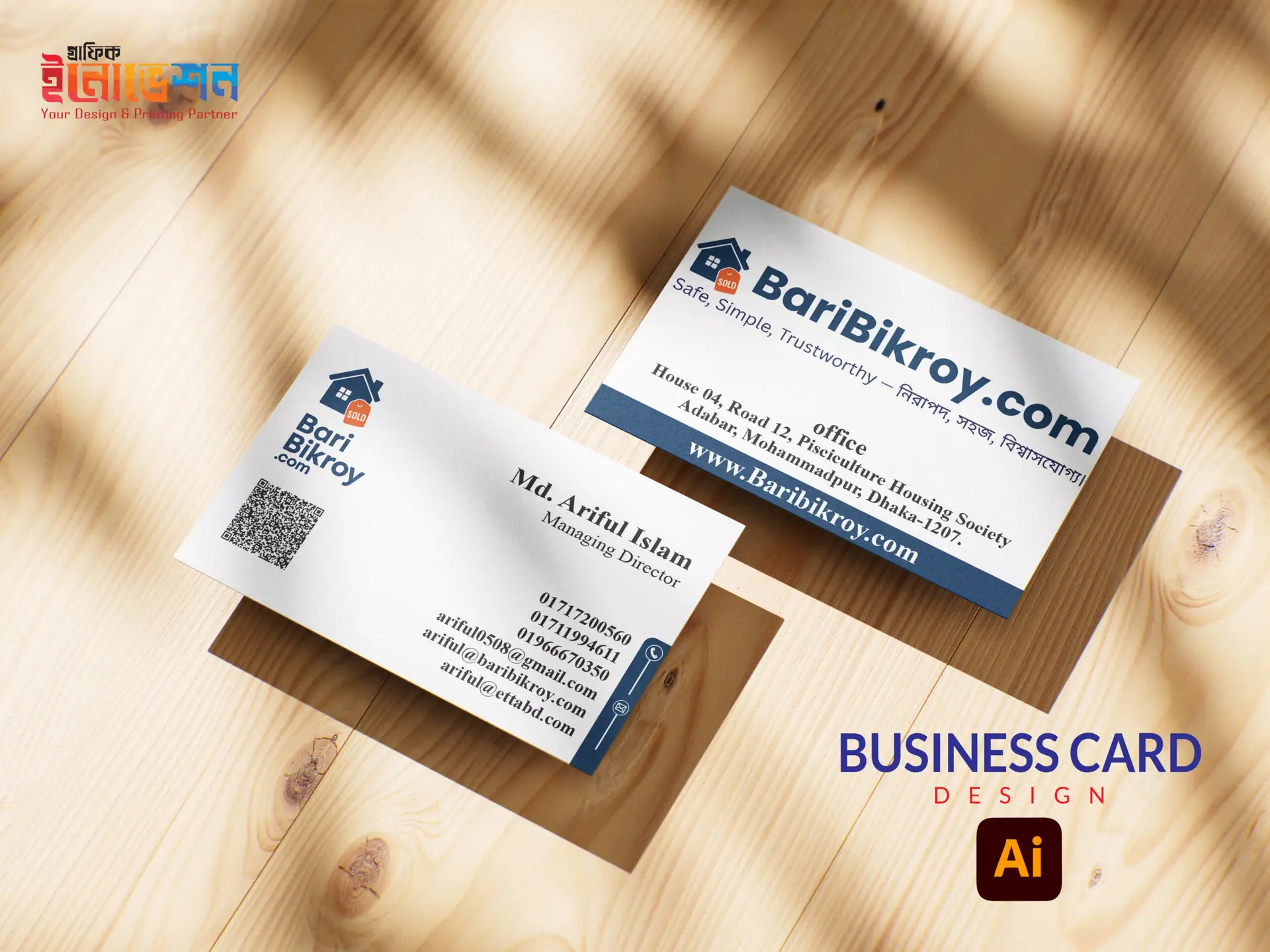 Premium Visiting Card Printing | Custom Business Card Design & Print - Image 4