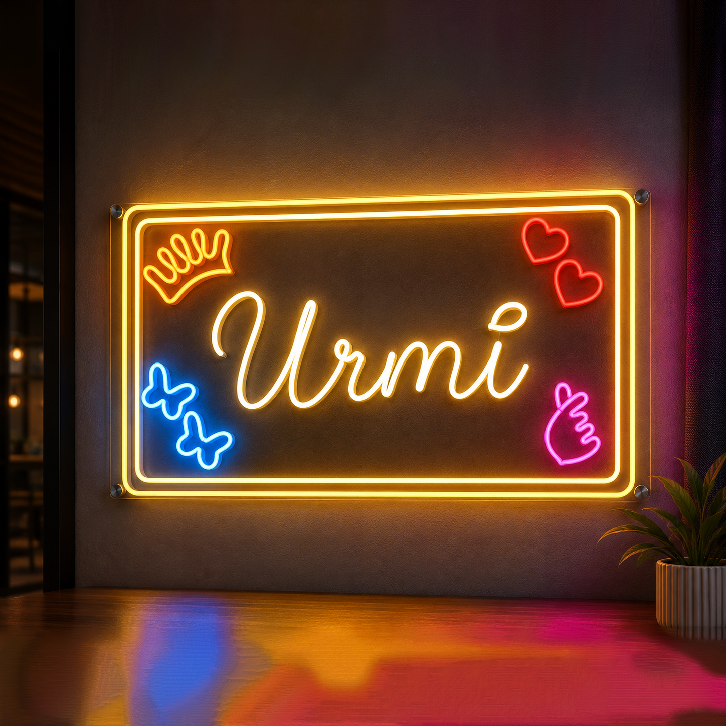 Custom Neon Sign Board | LED Neon Light Sign | Shop, Café, Restaurant & Home Decoration - Image 2